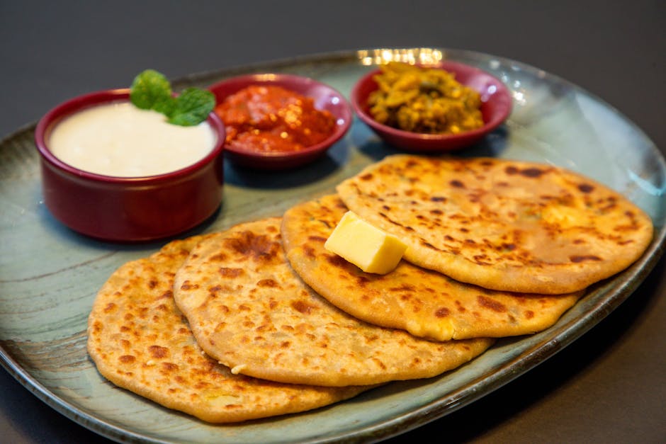 Traditional Aloo Paratha dish from Punjab, India — Authentic recipe from Eat By State
