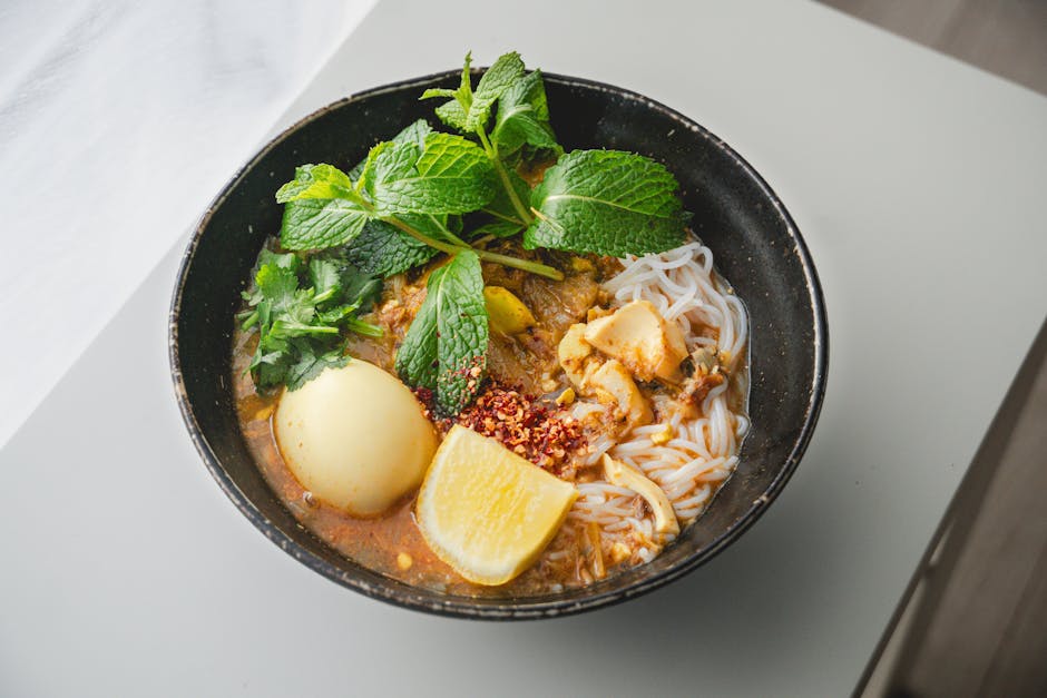 Traditional Assam Laksa dish from Assam, India — Authentic recipe from Eat By State
