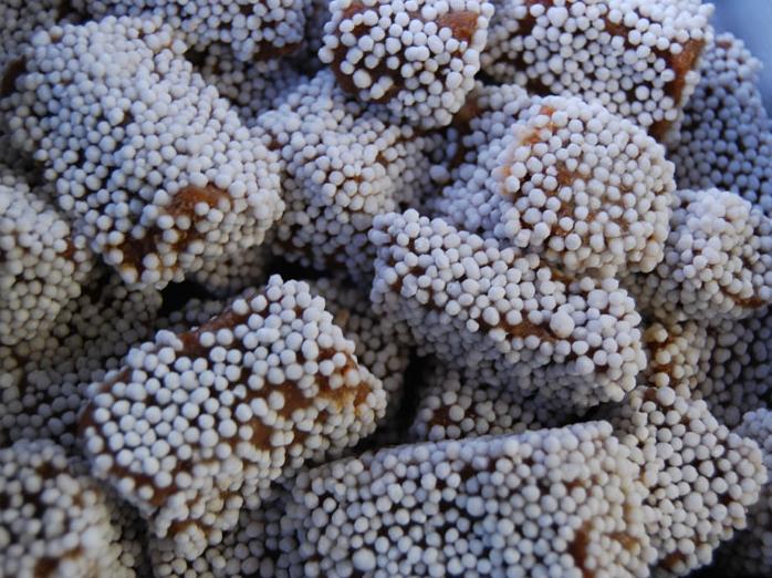 Traditional Bal Mithai dish from Uttarakhand, India — Authentic recipe from Eat By State