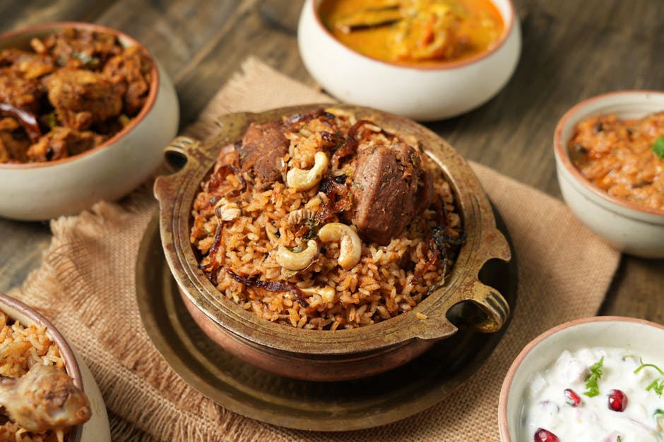 Traditional Biryani dish from Tamil Nadu, India — Authentic recipe from Eat By State