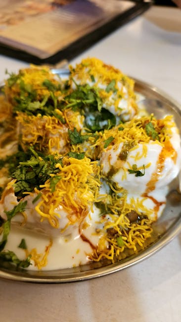 Traditional Chaat dish from Delhi, India — Authentic recipe from Eat By State