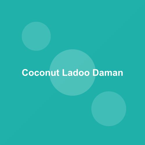 Traditional Coconut Ladoo dish from Dadra and Nagar Haveli and Daman and Diu, India — Authentic recipe from Eat By State