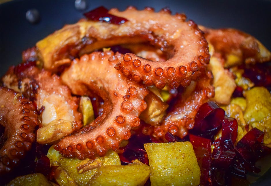 Traditional Octopus Fry dish from Lakshadweep, India — Authentic recipe from Eat By State